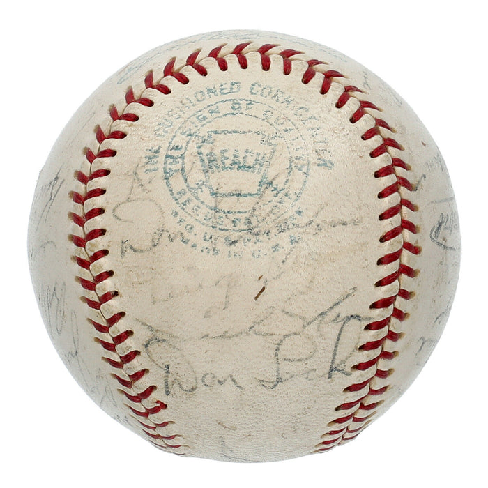 Gil Hodges 1966 Washington Senators Team Signed American League Baseball JSA COA