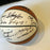Julius Erving Clyde Drexler John Havlicek NBA HOF Legends Signed Basketball JSA