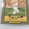 Carl Yastrzemski Signed Perez Steele Great Moments Hall Of Fame PSA DNA