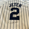 Derek Jeter Signed New York Yankees Jersey Size Small With JSA COA