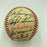 Hall Of Fame Multi Signed Cracker Jack Old Timers Game Baseball Beckett COA