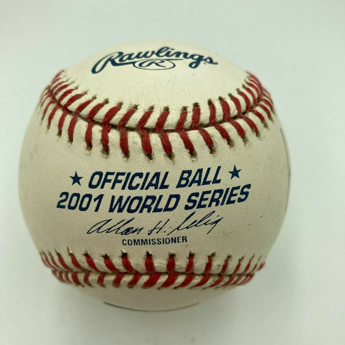President Joe Biden Signed 2001 World Series First Pitch Baseball PSA DNA COA