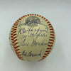 Beautiful 1965 Boston Red Sox Team Signed Baseball Carl Yastrzemski JSA COA