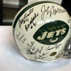1969 New York Jets Super Bowl Champs Team Signed Full Size Helmet Steiner COA