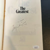 Muhammad Ali Signed Autographed The Greatest Book With JSA COA