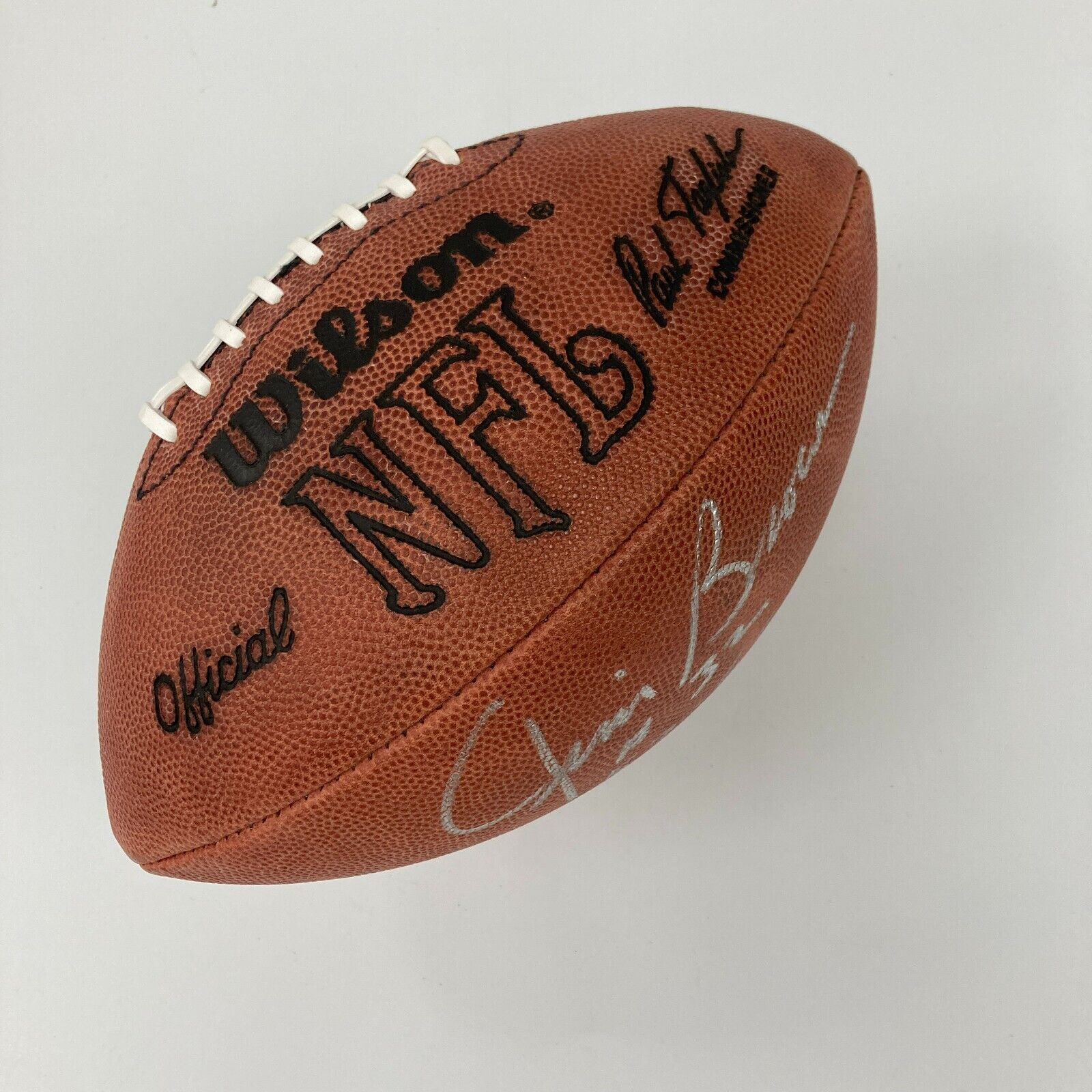 Jim Brown Signed Official NFL Football (JSA)