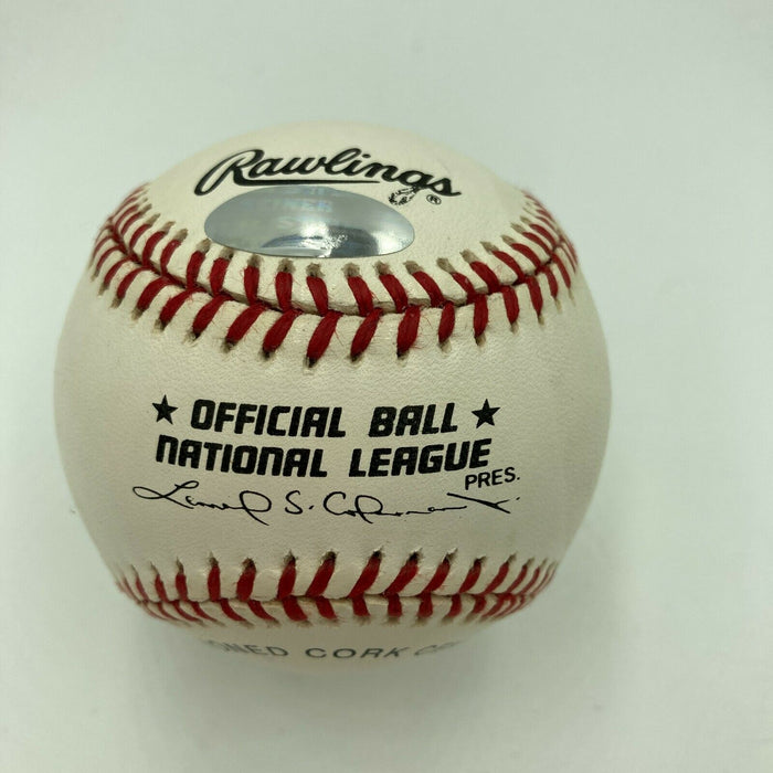 Rico Petrocelli Signed National League Baseball Steiner Hologram