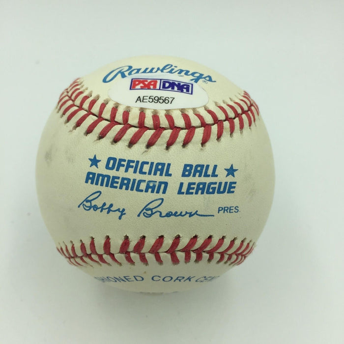 Nice Sparky Anderson Signed Official National League Baseball With PSA DNA COA