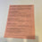 John Waters Signed Autographed Pink Flamingo Movie Sheet With JSA COA