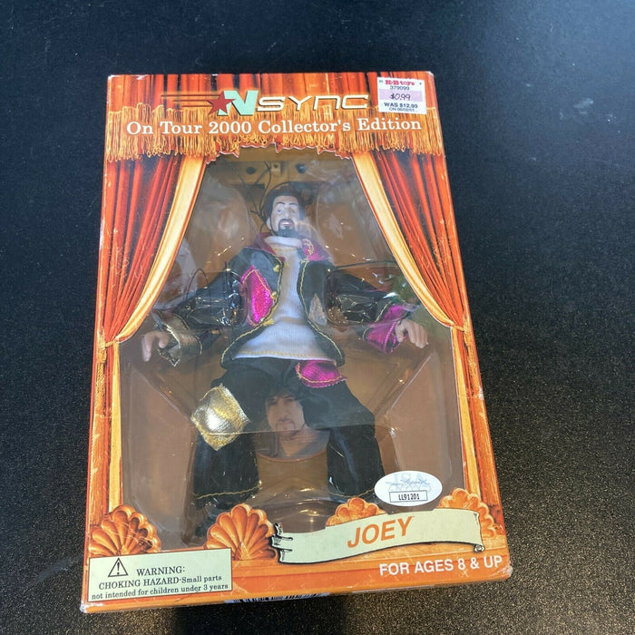 Joey Fatone NSYNC Signed Autograph Auto Living Toyz Marionette Doll Figure JSA