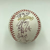 Rare 2007 Colorado Rockies NL Champs Team Signed World Series Baseball JSA COA