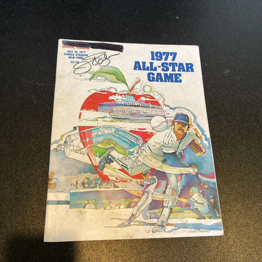 Jim Palmer Multi Signed 1977 All Star Game Vintage Program