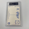 Bobby Wallace Signed Hall Of Fame Perez Steele Postcard Cut Signature PSA DNA