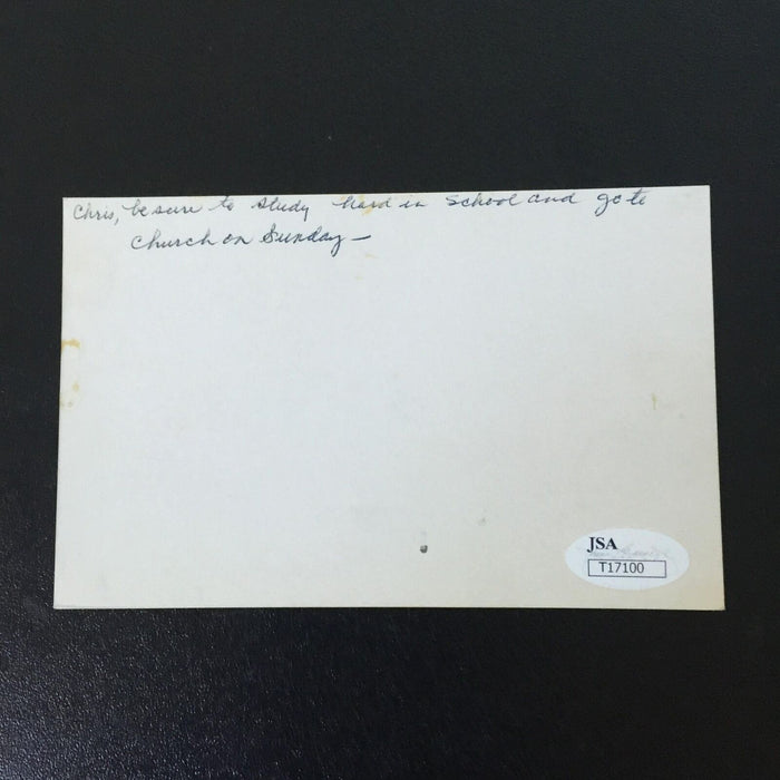 Original 1958-59 Baltimore Colts Team Postcard Signed By Raymond Berry JSA COA