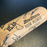 1990 Oakland A's Team Signed Mark Mcgwire Game Issued Baseball Bat PSA DNA COA