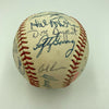 1976 All Star Game Team Signed Baseball Carl Yastrzemski & George Brett