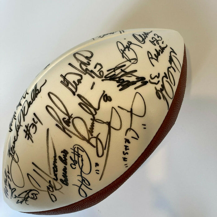 Hall Of Fame Greats Signed Wilson NFL Football Warren Sapp Tony Dorsett Graham