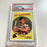 1959 Topps Eddie Mathews "512 Home Runs" Signed Porcelain Baseball Card PSA DNA