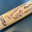 1980 George Brett Signed Game Used Louisville Slugger Baseball Bat MEARS COA