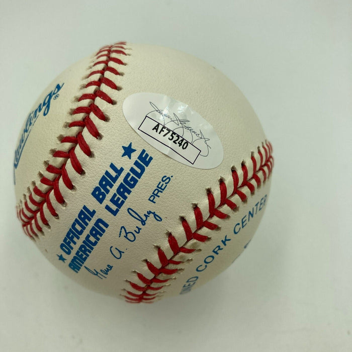 Don Larsen 1956 World Series Perfect Game Signed Official Baseball JSA COA