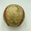 Willie Mays 1954 New York Giants World Series Champs Team Signed Baseball