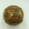 1910 Philadelphia Athletics A's World Series Champs Team Signed Baseball Beckett