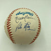 Joe Dimaggio Stan Musial Cal Ripken Jr. All Century Team Signed Baseball JSA COA