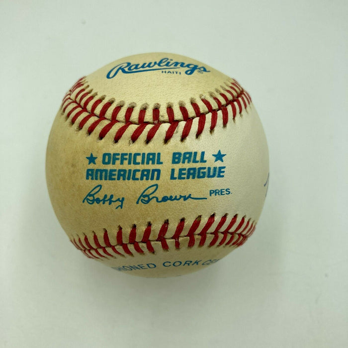 Tom Seaver Signed Official American League Baseball With JSA COA