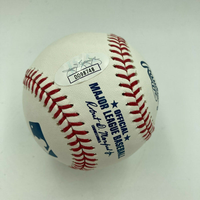 MINT Bob Gibson MLB Debut 4-15-1959 Signed Major League Baseball With JSA COA