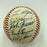 Hall Of Fame Multi Signed Cracker Jack Old Timers Game Baseball Beckett COA