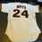 Willie Mays Signed Authentic San Francisco Giants Game Issued Jersey JSA COA