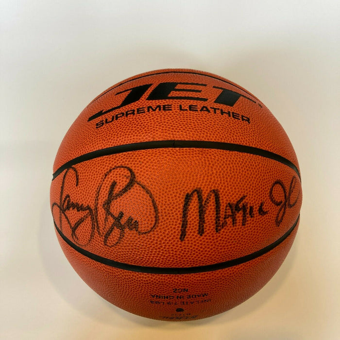 Michael Jordan Bill Russell Magic Johnson Larry Bird Signed Basketball UDA COA