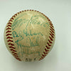 1975 St. Louis Cardinals Team Signed NL Game Used Baseball Bob Gibson Lou Brock