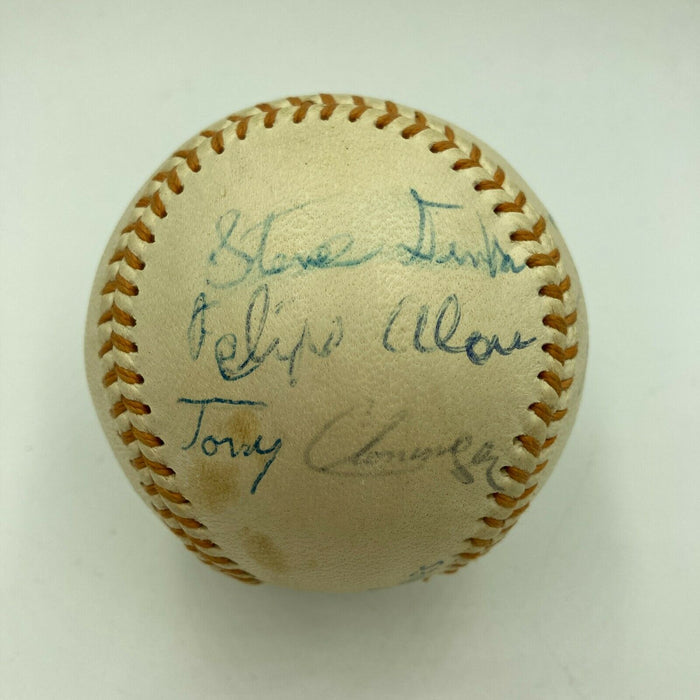1968 Atlanta Braves Team Signed Autographed Vintage Baseball With Pete Rose