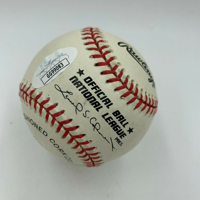Mike Eruzione 1980 Olympic Gold Medal Signed Inscribed Baseball JSA COA