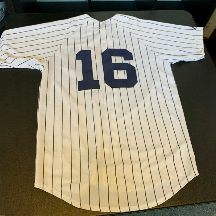 Whitey Ford #16 Signed Authentic New York Yankees Jersey With JSA COA