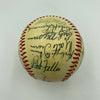 Stan Musial Joe Cronin Bob Gibson Hall Of Fame Multi Signed Baseball JSA