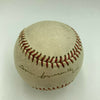 Extraordinary Tom Connolly Single Signed Baseball (HOF Dec. 1961) JSA COA