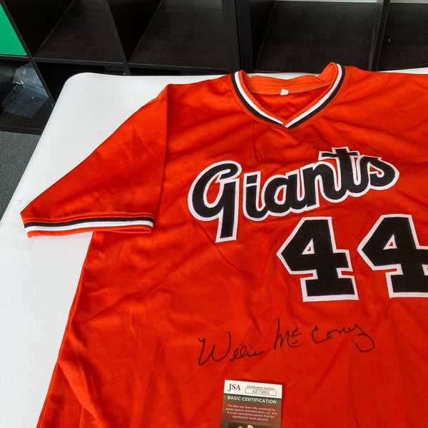 Willie Mccovey Signed San Francisco Giants Jersey JSA COA