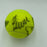 Chris Evert & Ivan Lendl Signed Autographed Tennis Ball With JSA COA