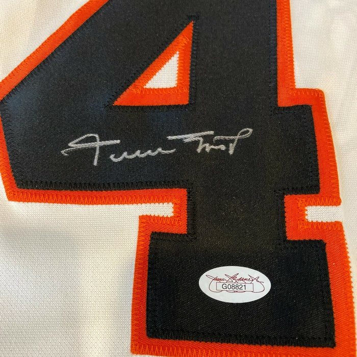 Willie Mays Signed Authentic San Francisco Giants Jersey With JSA COA