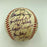 1980's Atlanta Braves Team Signed Autographed Official National League Baseball