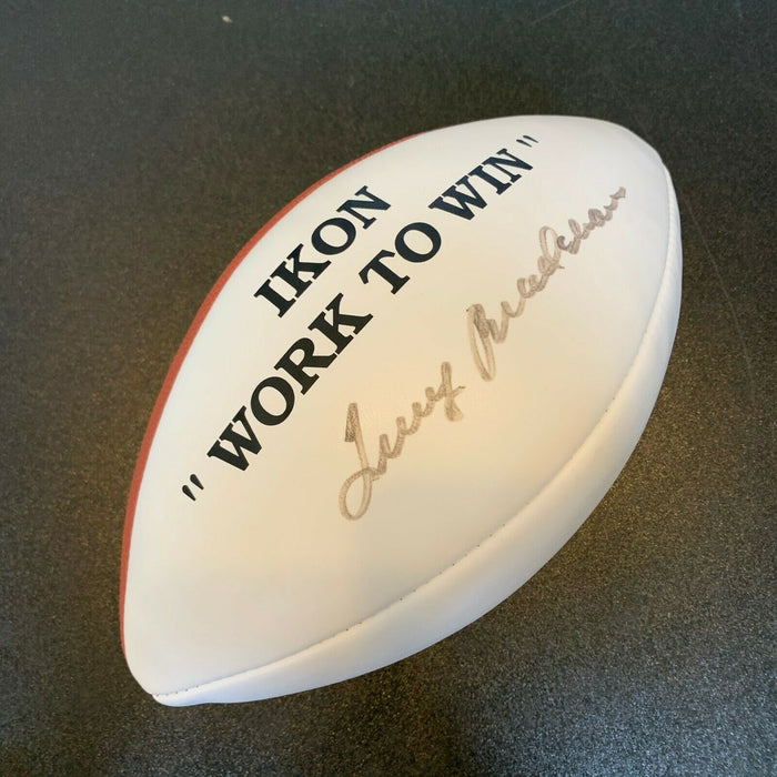 Terry Bradshaw Signed NFL Wilson Football With JSA COA