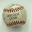 1967 Chicago Cubs Team Signed Vintage Spalding Baseball Ernie Banks JSA COA