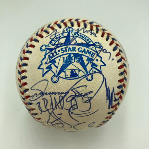 1995 All Star Game Team Signed Baseball Barry Bonds Mike Piazza Tony Gwynn
