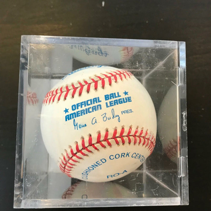 Tom Lehman Signed Autographed Official Major League Baseball PGA Golf