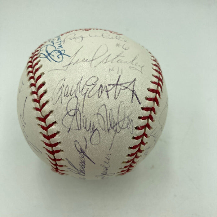 1978 New York Yankees World Series Champs Team Signed W.S. Baseball JSA COA
