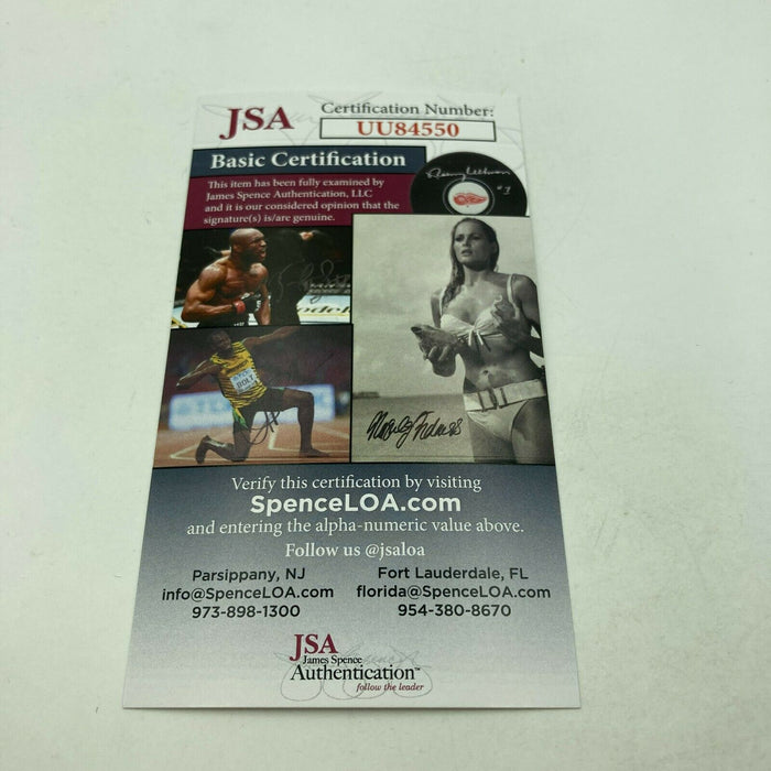 Cal Ripken Jr. 1980's Early Career Signed American League Baseball With JSA COA