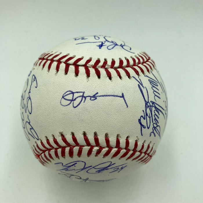 2013 Detroit Tigers Team Signed Baseball Justin Verlander Max Scherzer JSA COA