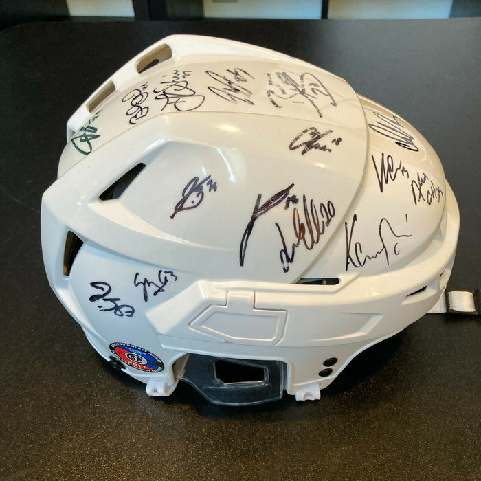 2018 Washington Capitals Stanley Cups Champions Team Signed Helmet Fanatics Holo